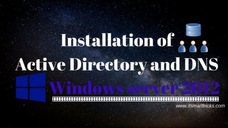 Install and Configure Active Directory-DNS on Windows Server 2012