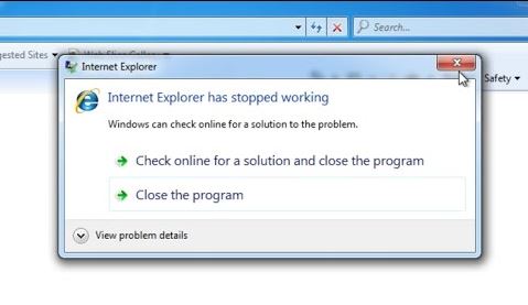 How To Fix Error Internet Explorer Not Working Or Stopped Working