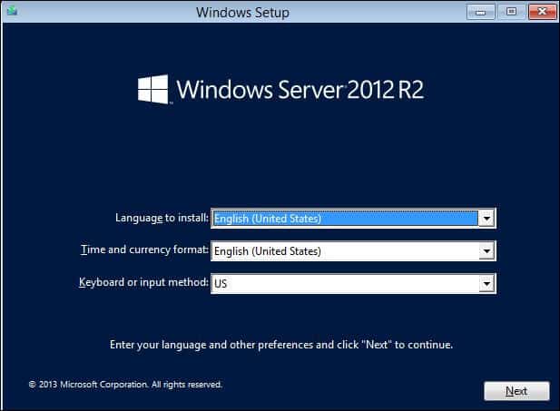 System Requirement And Installation Windows Server 2012
