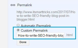 How To Change Post URL of Already Published And Make SEO Friendly