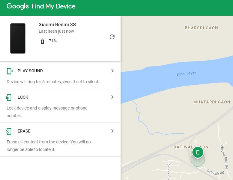 How to Track Lost Android Phone and Lock with Erase Your Data