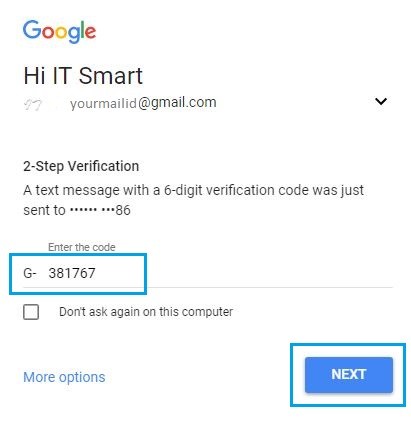 How To Secure Gmail Account from Hackers With 2 Step Verification