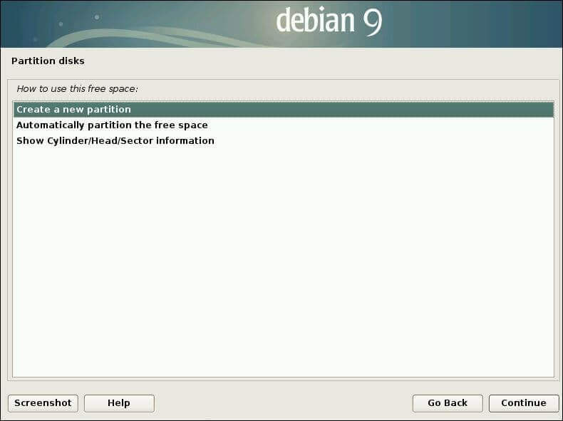 How to Install Debian 9 Stretch Step by Step With Snapshots