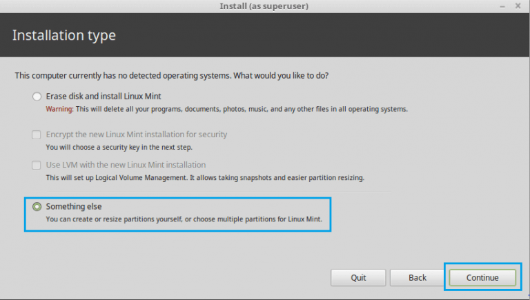 How To Install Linux Mint 18 “Sarah” – Cinnamon With Screenshots