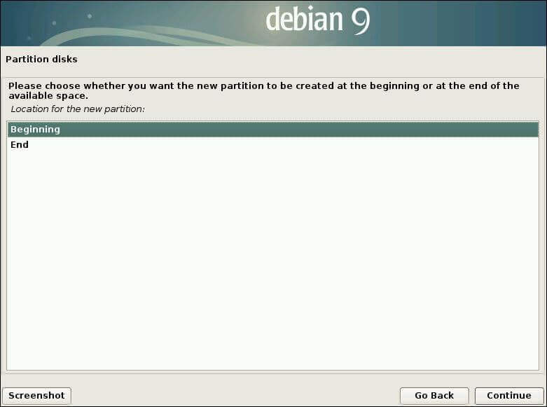 How to Install Debian 9 Stretch Step by Step With Snapshots