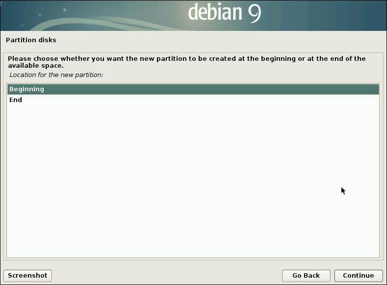 How to Install Debian 9 Stretch Step by Step With Snapshots