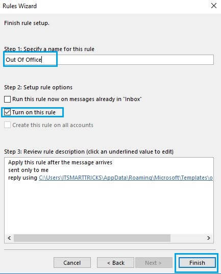 How To Create automatic Replies in Outlook 2016 for POP or IMAP Accounts How To Create automatic Replies in Outlook 2016 for POP or IMAP Accounts
