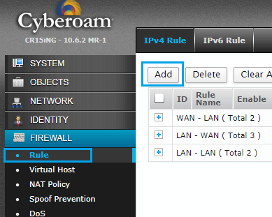 How To Block Websites in Cyberoam Firewall