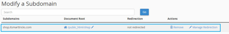 How To Create Subdomain In CPanel