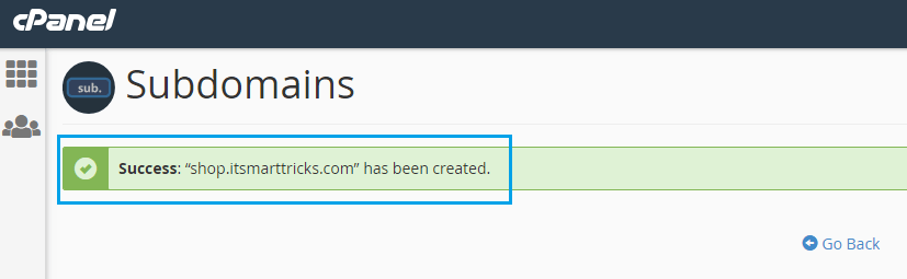 How To Create Subdomain In cPanel