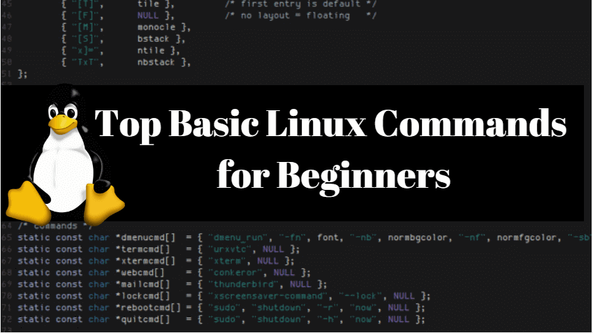 Top Basic Linux Commands for Beginners Top Basic Linux Commands for Beginners