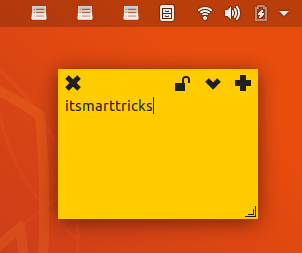 How to install Indicator Sticky Notes App in Ubuntu 18.04.1