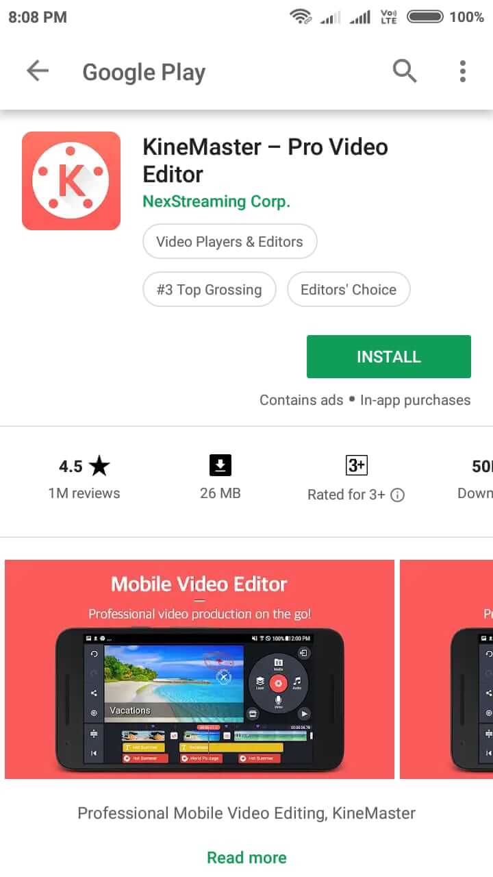 Best Free Android Video Editor Apps 2018