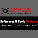 cp plus camera view on laptop