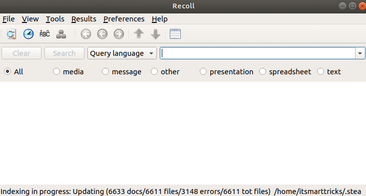 How To Install Recoll Tool (Desktop Full-Text Search Tool) On Ubuntu 18.04
