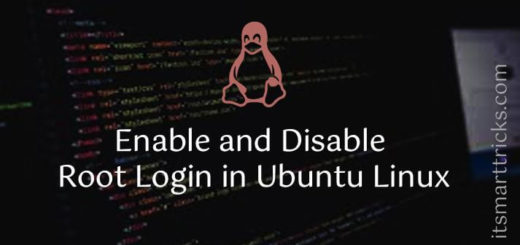 Disable Root Login