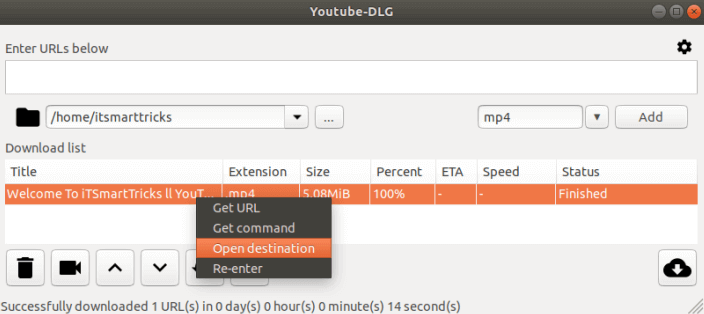 How To Install YouTube-DL GUI Video Downloader App On Ubuntu 18.04
