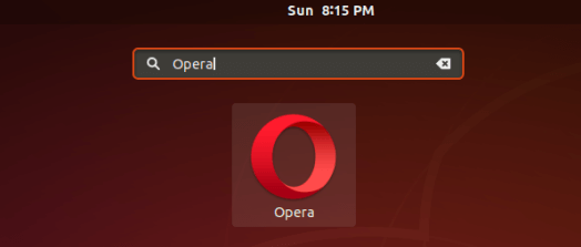 Install Opera Web Browser Opera Stable Version In Ubuntu 18 04