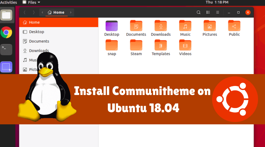 install Communitheme on Ubuntu 18.04