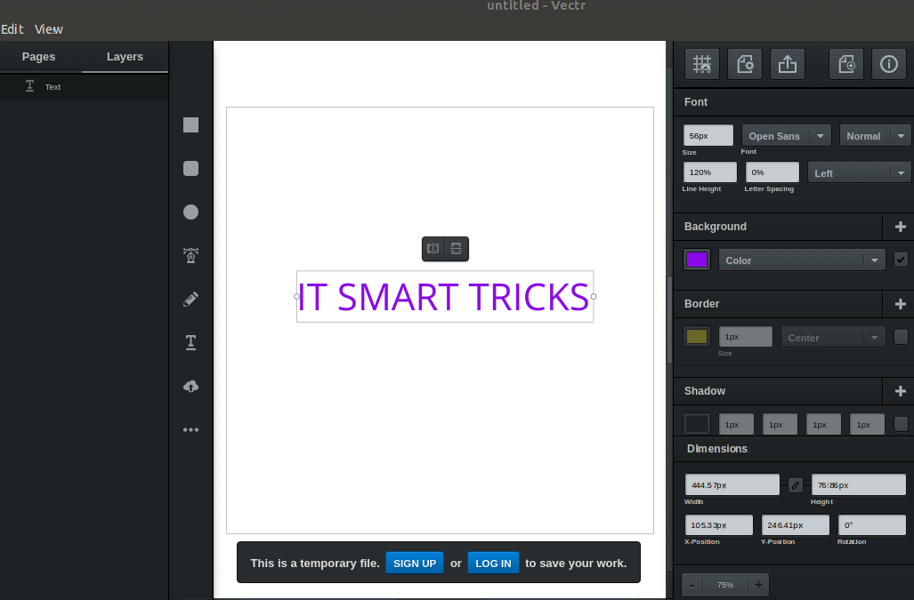How to install Vectr (Vector Graphics Editor) in Ubuntu 18.04 – Free Online Vector Graphics Editor For Linux How to install Vectr (Vector Graphics Editor) in Ubuntu 18.04 – Free Online Vector Graphics Editor For Linux