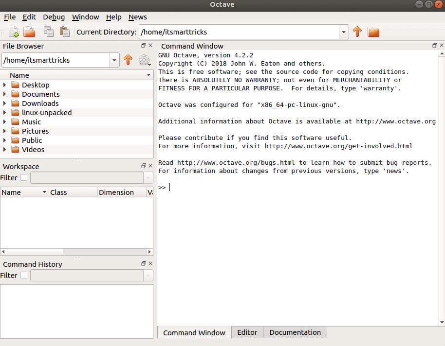 How to install GNU Octave in Ubuntu 18.04 – MATLAB (MathWorks) Alternative For Linux