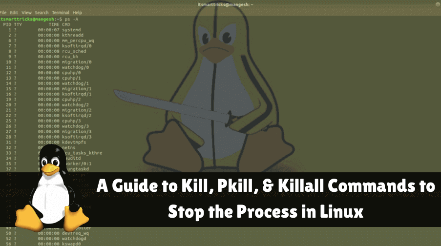 A Guide to Kill, Pkill and Killall Commands to Stop the Process in Linux