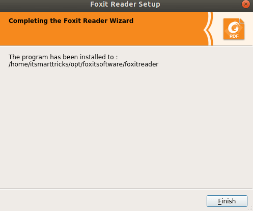 How to install Foxit PDF Reader in Ubuntu 18.04