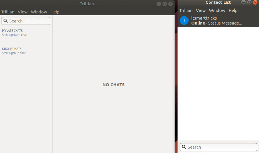 How to install Trillian Instant Messenger (Trillian App) in Ubuntu 18.04- A Best Multiprotocol Instant Messaging App For Linux