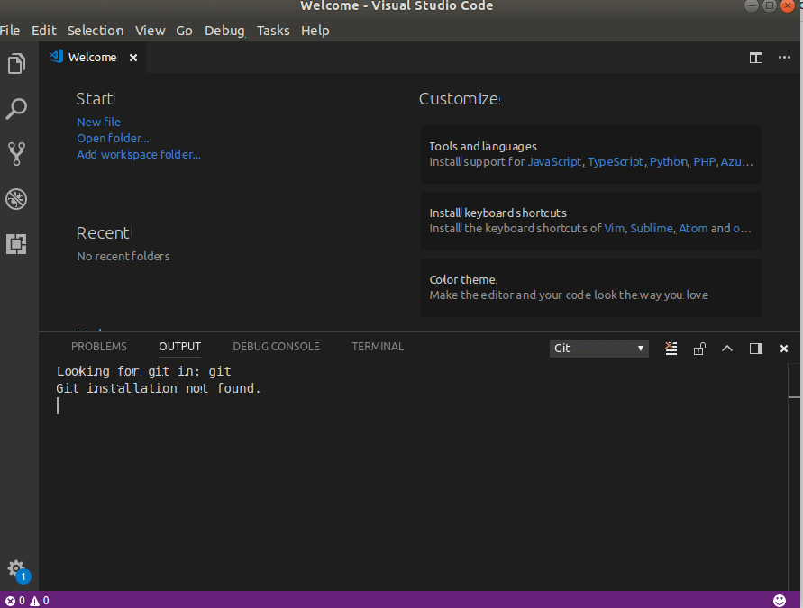 visual studio code ubuntu