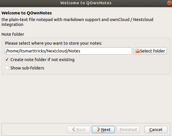 How to install QOwnNotes in Ubuntu 18.04 – A Pain-Text File Notepad App For Linux