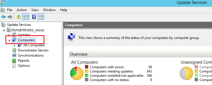 Force wsus client to download updates