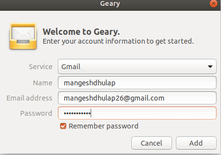 How to install Geary Email Client in Ubuntu 18.04