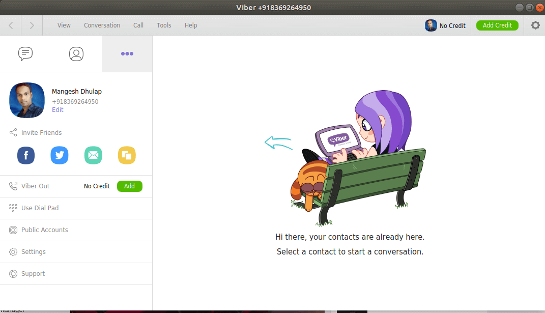 How to install Viber Messenger in Ubuntu 18.04