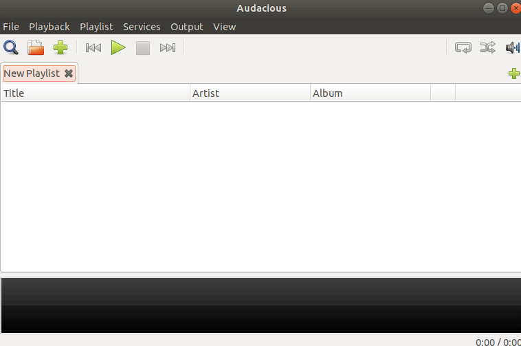 How to install Audacious Audio Player in Ubuntu 18.04