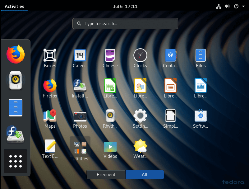 Step By Step Installation OF Fedora Workstation 30 With Screenshots