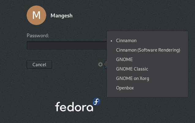 How to Install and Switch Desktop Environments in Fedora 30 Linux Workstation