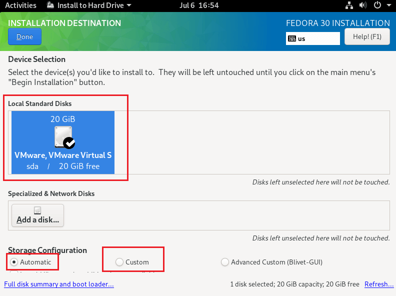 Step By Step Installation OF Fedora Workstation 30 With Screenshots Step By Step Installation OF Fedora Workstation 30 With Screenshots
