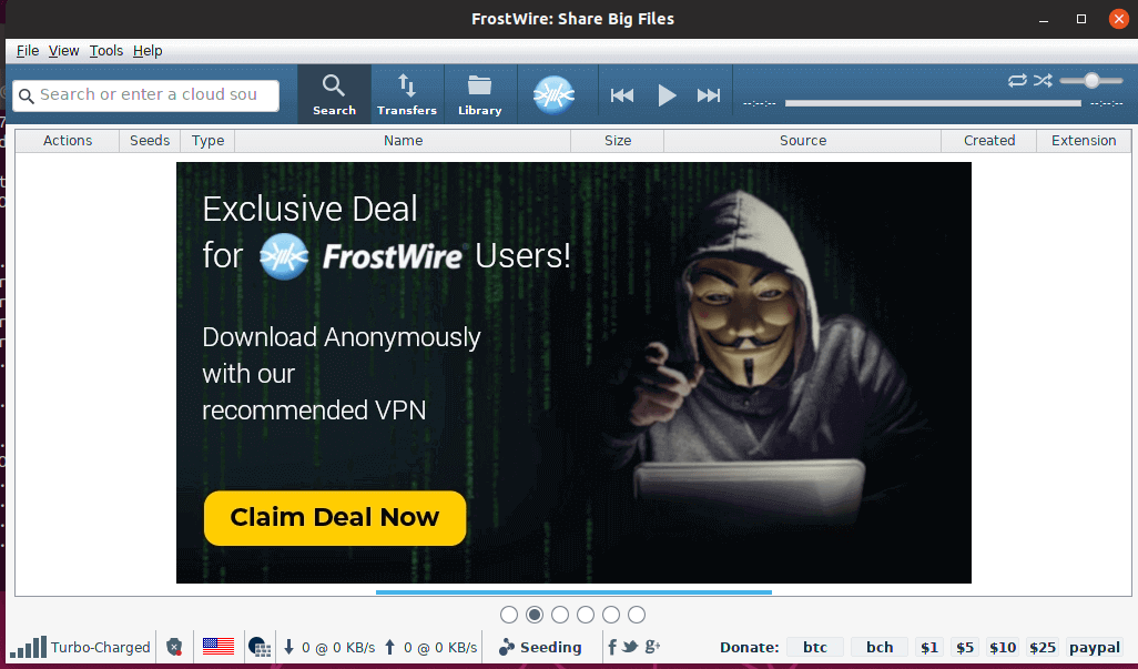 How to install Frostwire BitTorrent Client App in Ubuntu 19.04 How to install Frostwire BitTorrent Client App in Ubuntu 19.04