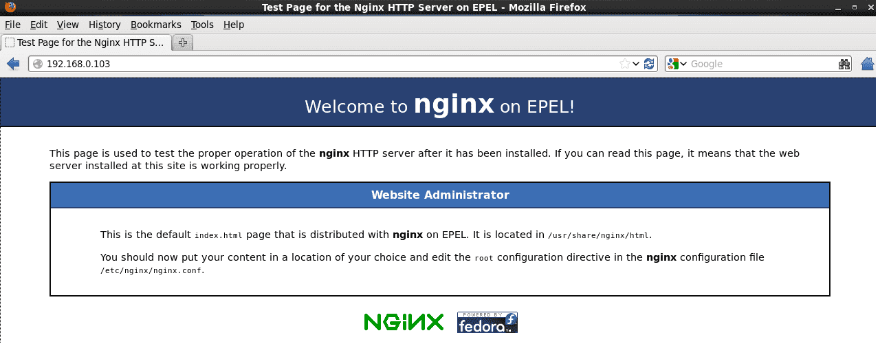 How To Install Nginx Server In Redhat/Centos/Fedora How To Install Nginx Server In Redhat/Centos/Fedora