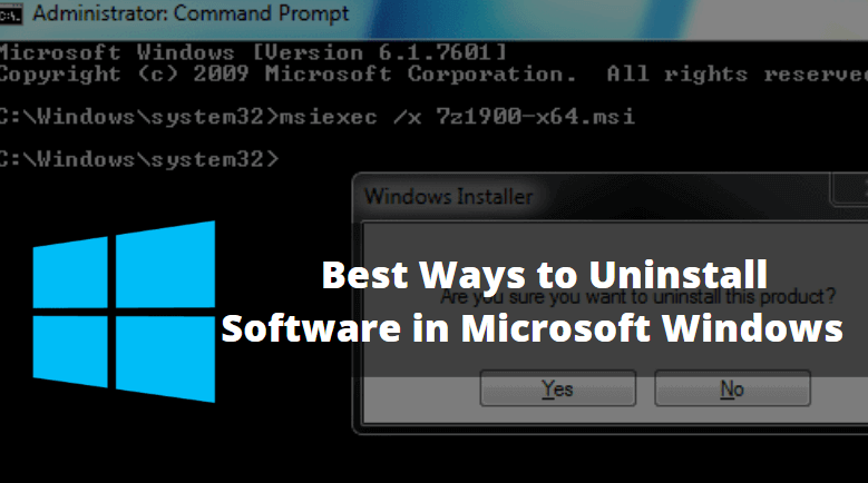 Best Ways to Uninstall Software in Microsoft Windows