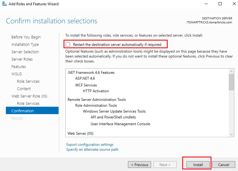 Complete Guide to Install and Configure WSUS Server 2016 (Windows Server Update Services)