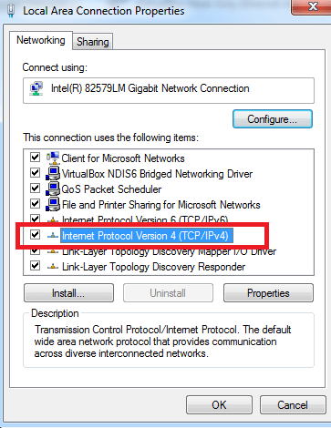Step By Step Configure Static IP Address In Microsoft Windows