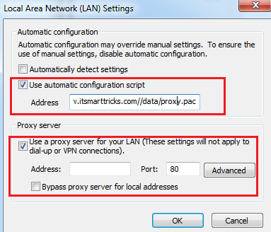 How to Configure Proxy Settings In Internet Explorer Browser