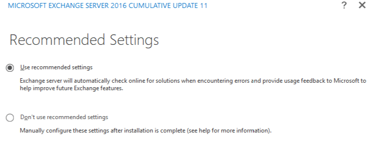 Step by Step Install and Configure Exchange Server 2016 on Windows Server 2016 Step by Step Install and Configure Exchange Server 2016 on Windows Server 2016