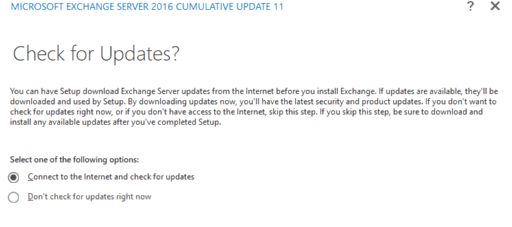 Step by Step Install and Configure Exchange Server 2016 on Windows Server 2016