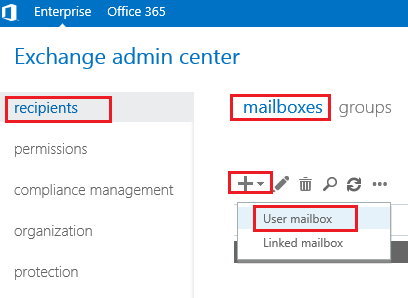 How to Create User Mailbox in Exchange Server 2016