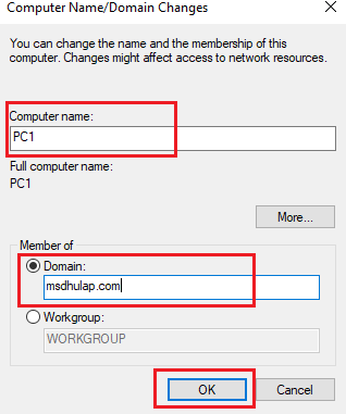 How to Add Hostname in Active Directory and Add Client System in Domain