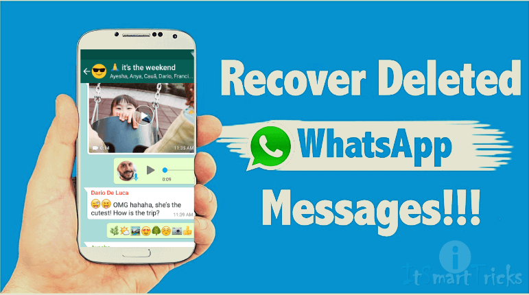 How to Get it Back WhatsApp messages deleted by mistake