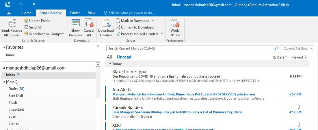 How To Configure Gmail Account In Microsoft Outlook