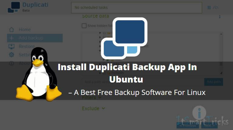 How to Install Duplicati Backup App In Ubuntu – A Best Free Backup Software For Linux